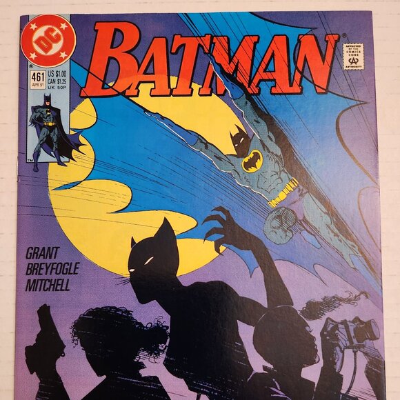 Batman #461 (1991) DC Comics, Norm Breyfogle, NM - Picture 1 of 12
